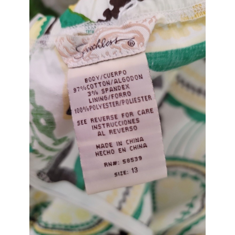 Speechless Floral Paisley Halter Tie Back with Zipper Flare Dress Junior Size 13 - Picture 12 of 15